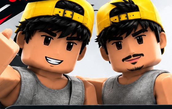 Gêmeos da Calistenia no Roblox